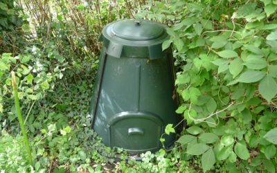 Kompostbeholder fra Halsnæs Forsyning